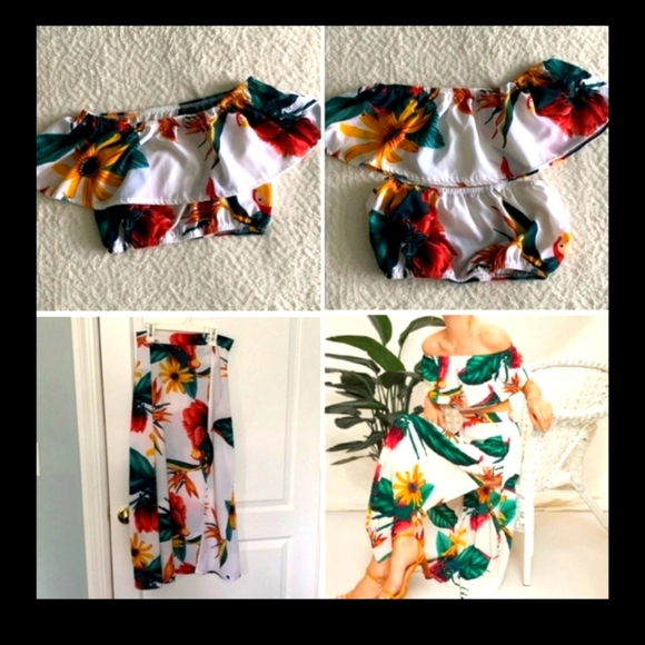 Floral Skirt Set - 3 Pieces - Picture 1 of 1